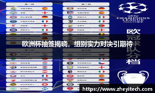 欧洲杯抽签揭晓，组别实力对决引期待